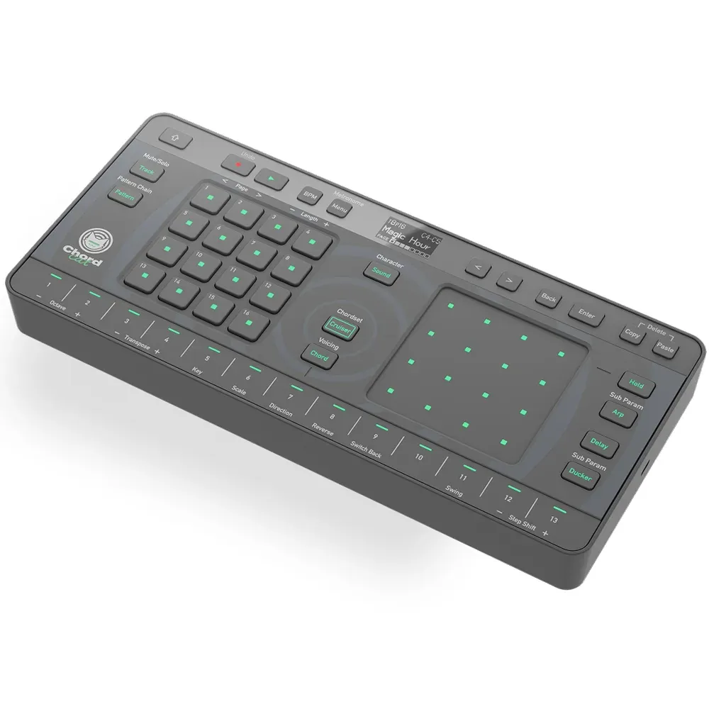 AlphaTheta CHORDCAT groovebox de acordes de 8 pistas
