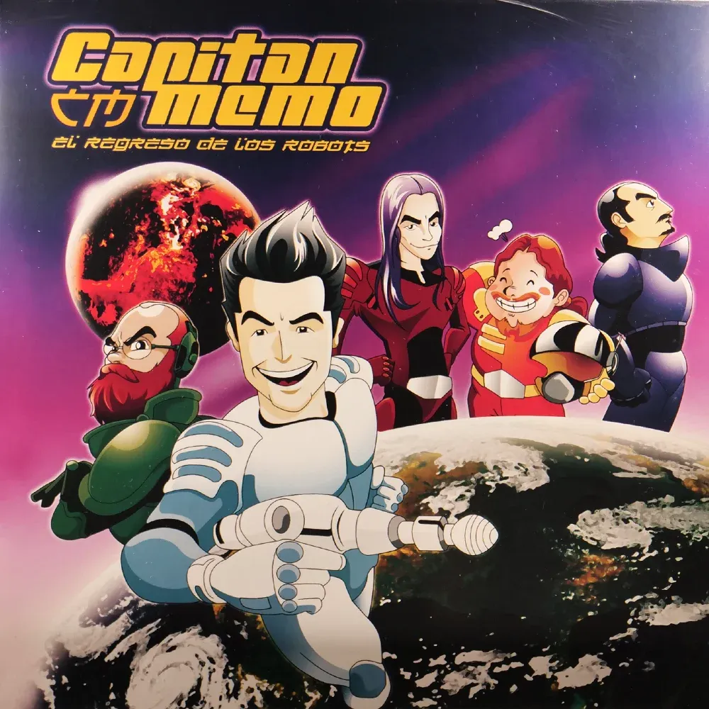 Capitán Memo - El Regreso de los Robots en vinilo - LEMM DJ Store