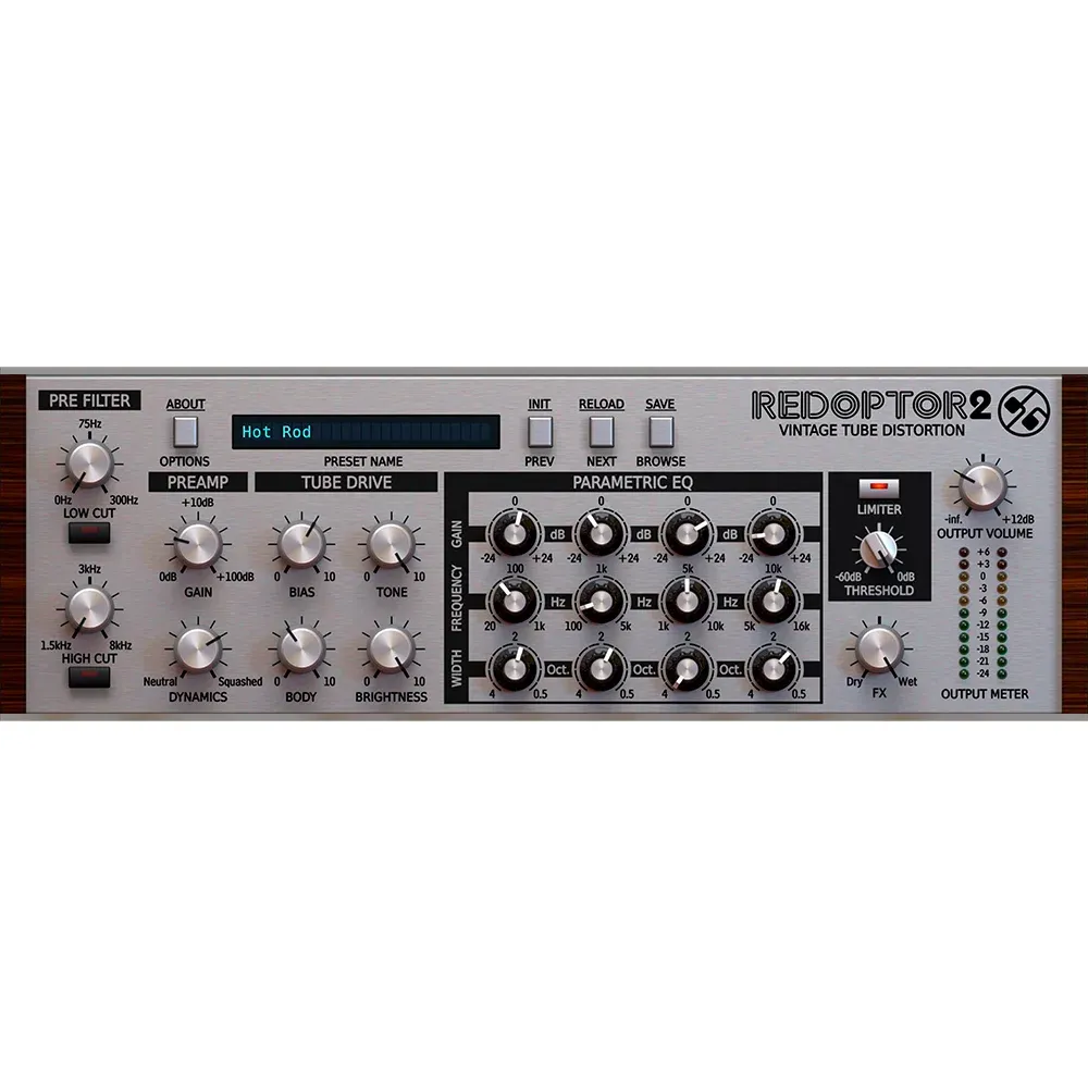 D16 Redoptor distorsión
