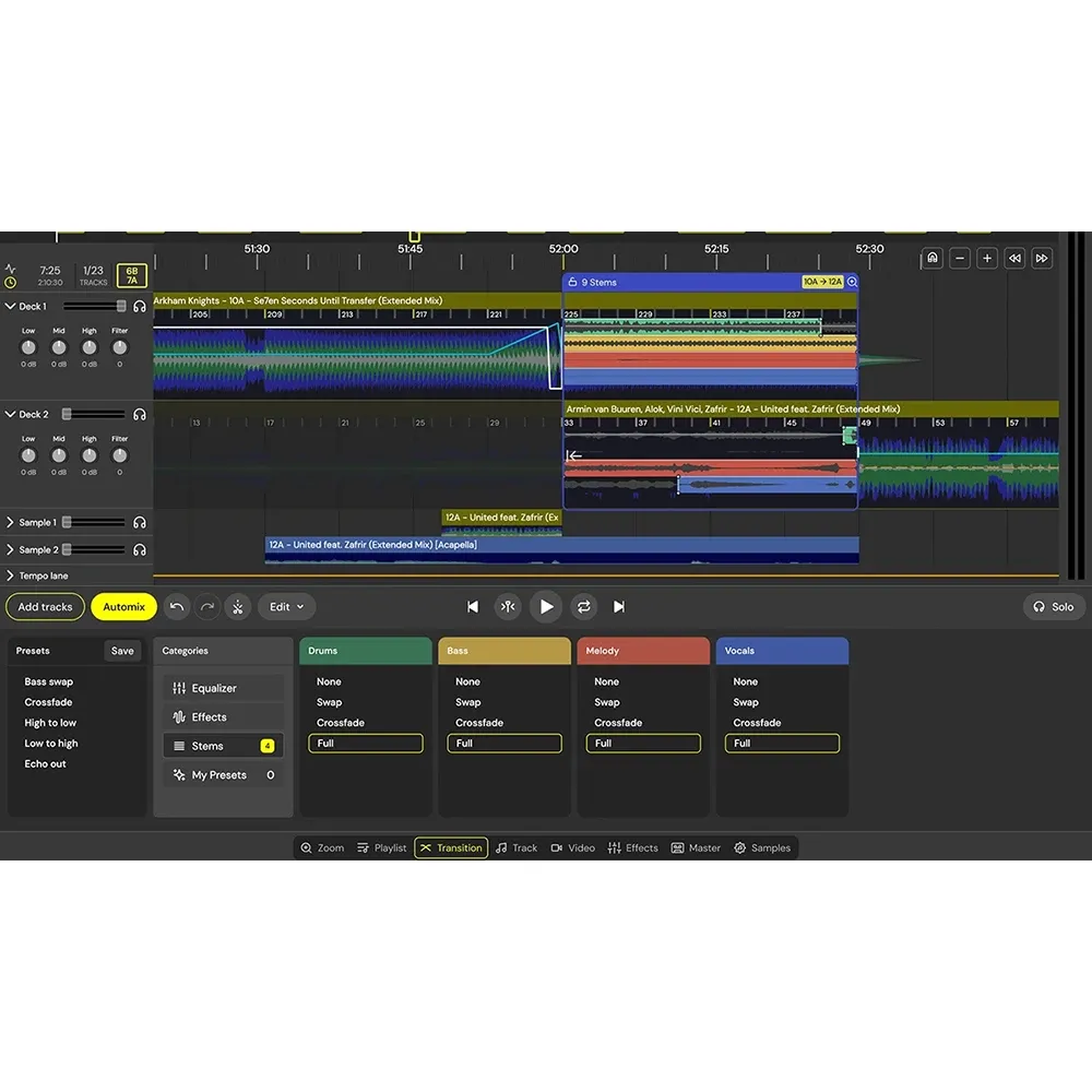 Stems y video: mashups, edits extendidos y mezclas listas para YouTube