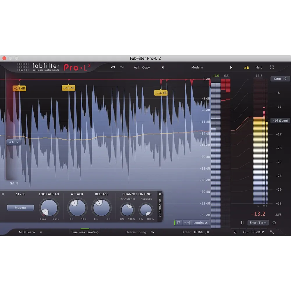 FabFilter Pro-L 2 limitador de mastering
