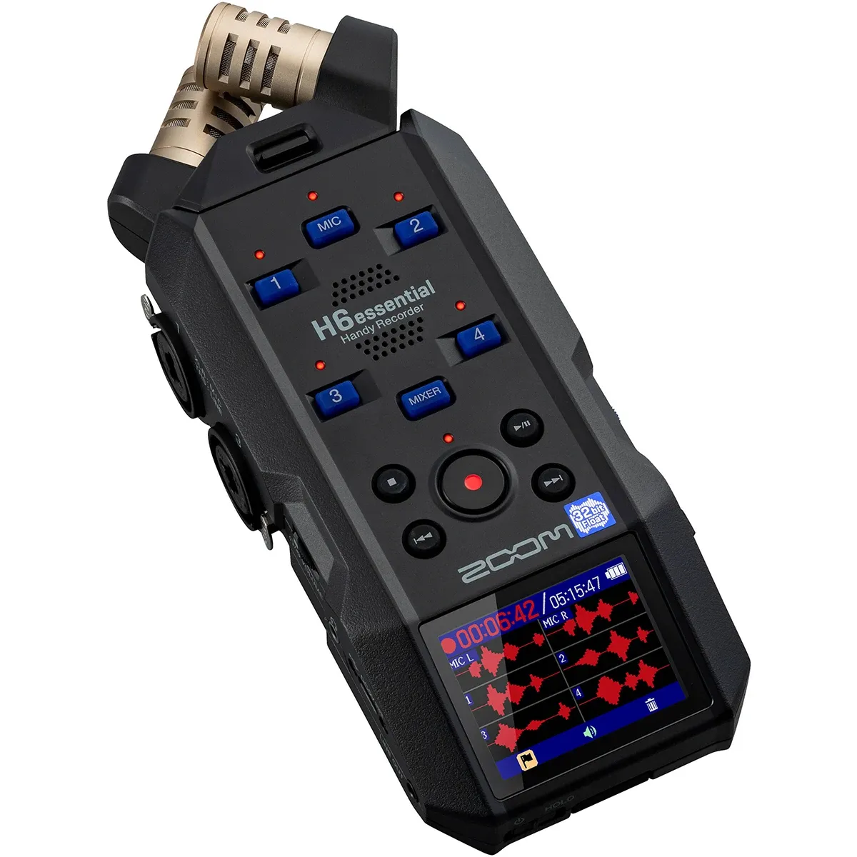 Grabadora de audio Zoom H6essential portátil
