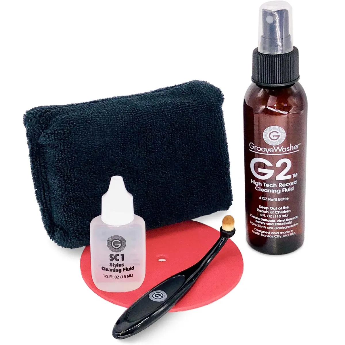 GrooveWasher RSC-10 kit limpieza vinilos y aguja