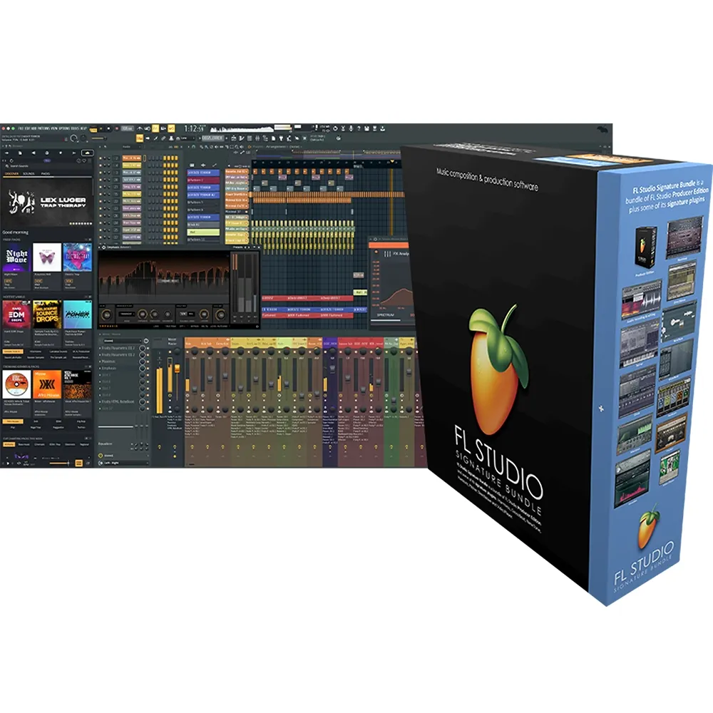 DTM・DAW FL STUDIO 10 SIGNATURE BUNDLE FL Studio Signature Bundle – DAW Producción Musical