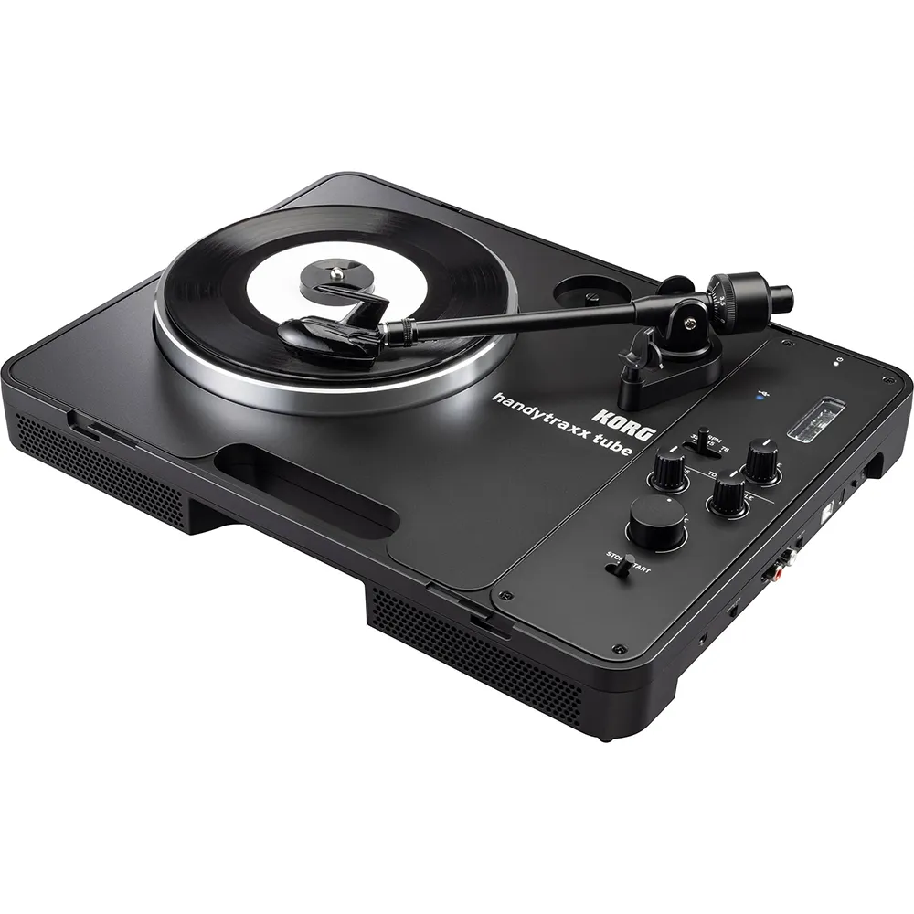 Korg Handytraxx Tube J tornamesa portátil con Nutube y cápsula JICO