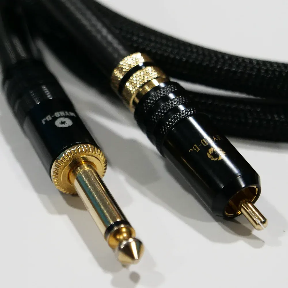 RCA a Jack 1/4: para interfaces, amplificadores y monitores con entrada jack