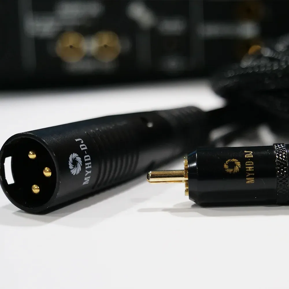 Cable MYHD DJ RCA a XLR macho para parlantes