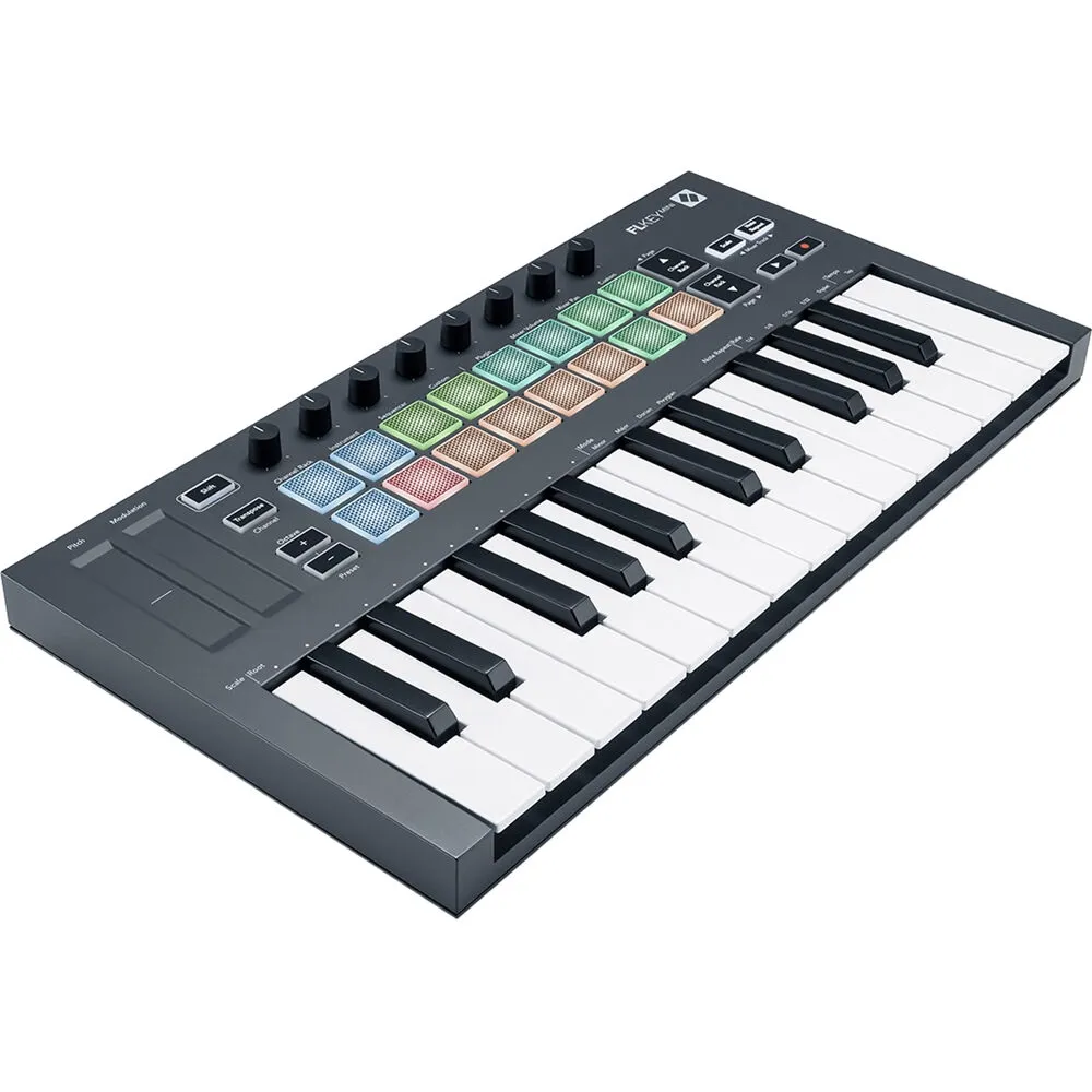 flkey 37 flstudio midiコントローラー novation Novation FLkey Mini – Controlador MIDI para FL Studio