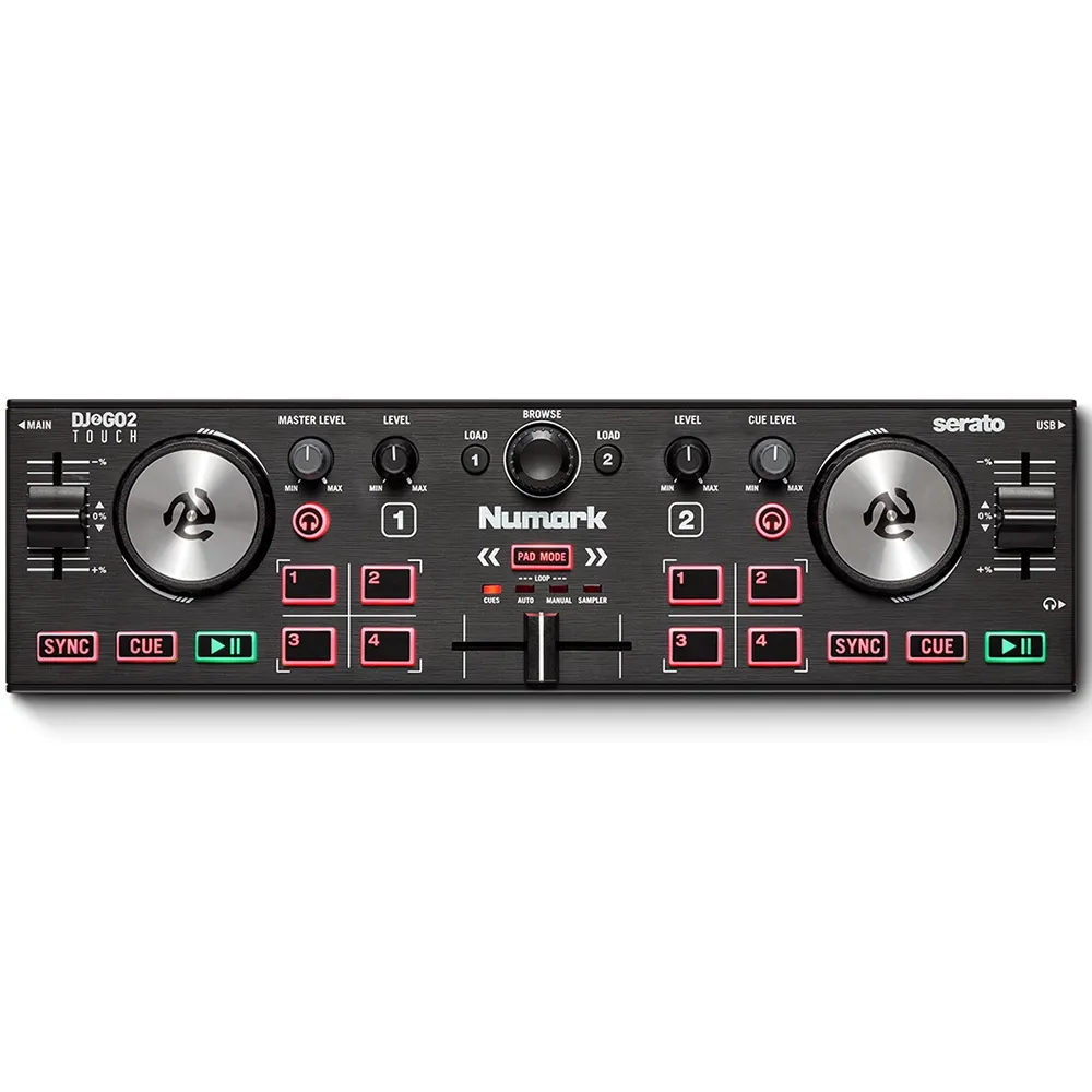 DJ2GO2 Touch: dos decks completos en un controlador de bolsillo