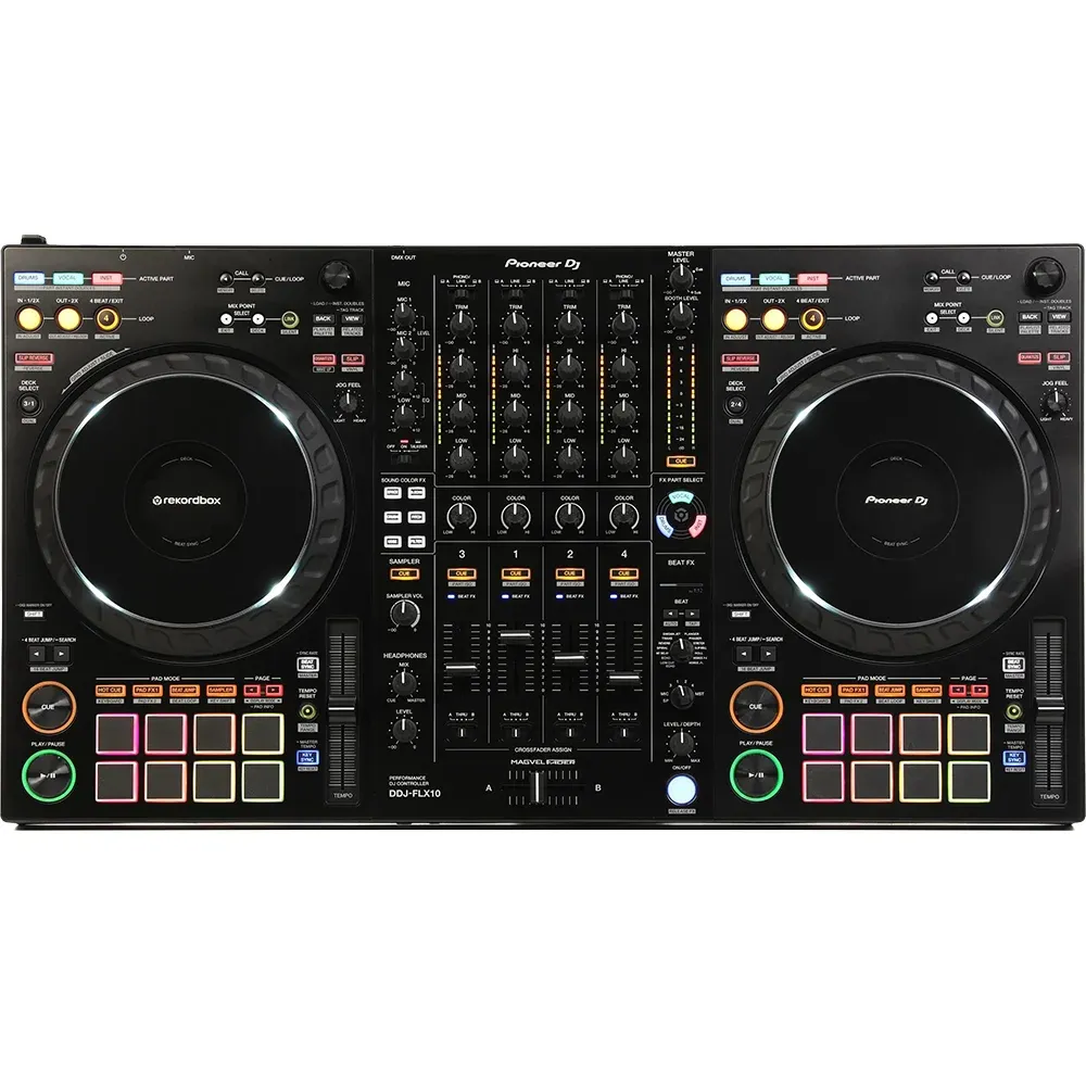 Pioneer DJ DDJ-FLX10 – Controlador DJ 4 Canales
