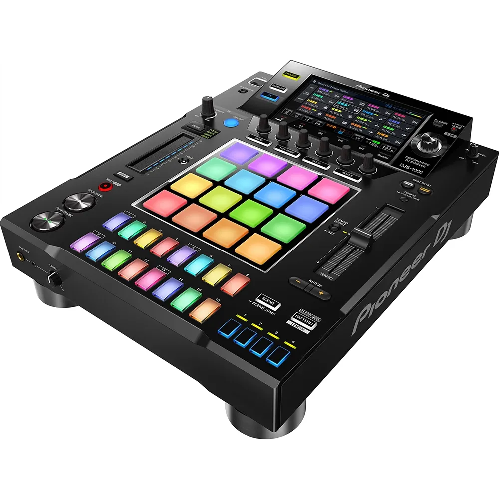 Pioneer DJ DJS-1000 sampler DJ standalone con pantalla táctil y 16 pads