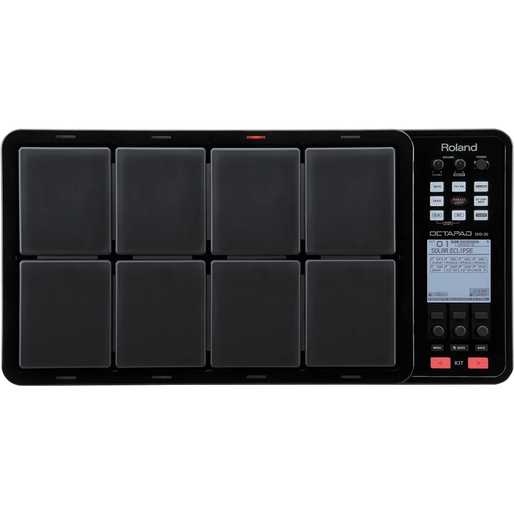 Roland OCTAPAD SPD-30 en uso para percusión en vivo
