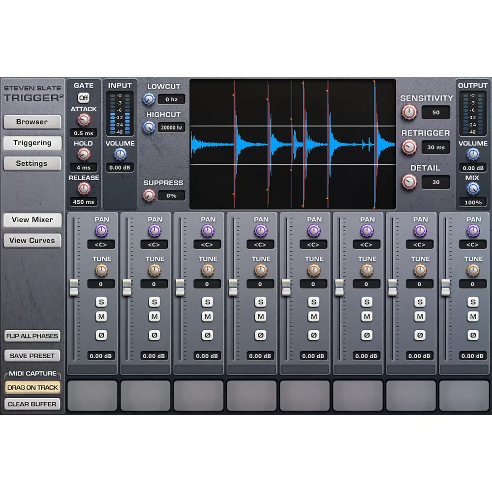 Steven Slate Trigger 2 Platinum plugin de reemplazo de batería
