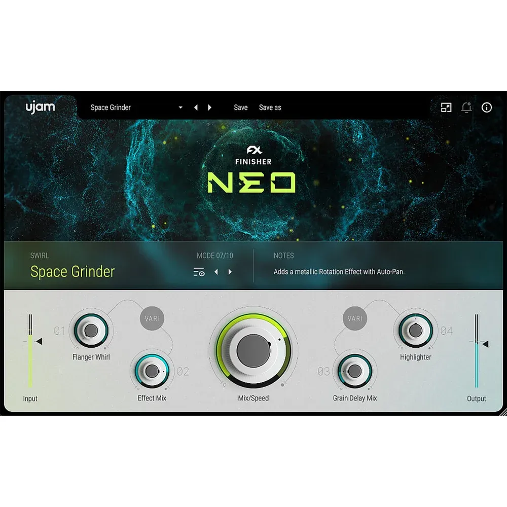 UJAM Finisher NEO suite de acabado