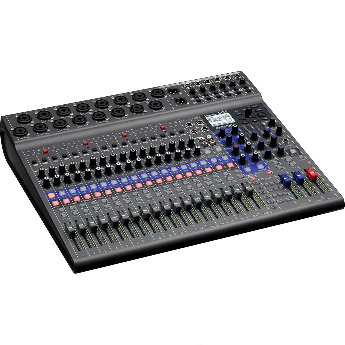 Zoom LiveTrak L-20 para banda en vivo