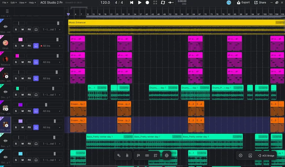 ACE STUDIO Artist 2 Lifetime – Software de Voz Cantada con IA