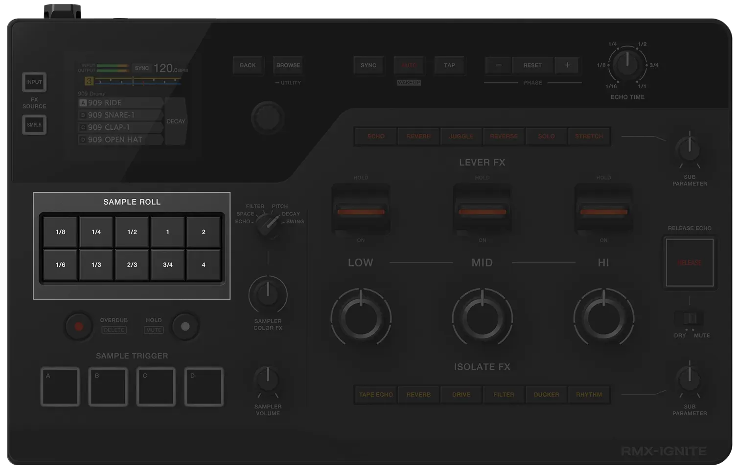 Sample Roll del RMX-IGNITE