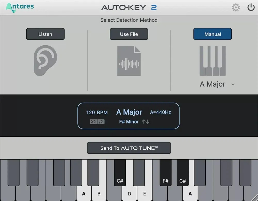 Antares Auto-Key 2 – Detector de Tonalidad, Escala y Tempo