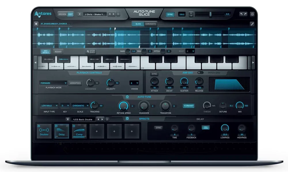 Antares AutoTune Slice – Sampler y Sintetizador Vocal