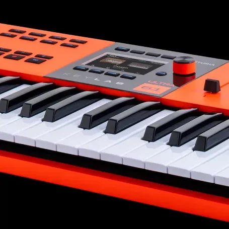 Pantalla a color y controles táctiles del Arturia KeyLab mk3 Ultra