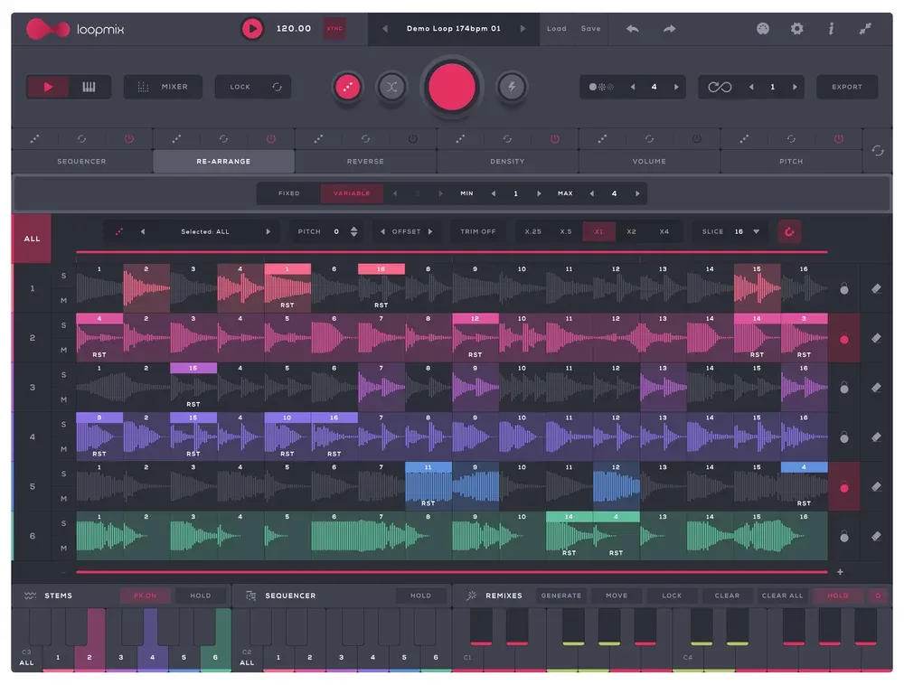 Remezcla infinita de loops