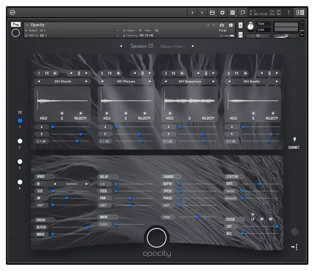 Audiomodern Opacity – Instrumento Virtual de Guitarras Cinemáticas