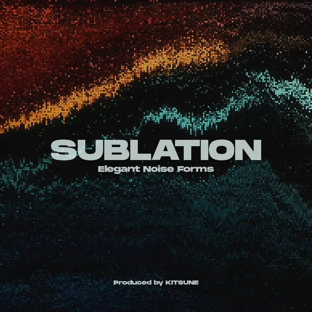 Arte de portada de Audiomodern Sublation, expansión para Playbeat 4 por KITSUNE