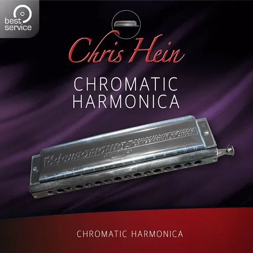 Detalle de Chris Hein Chromatic Harmonica Lite