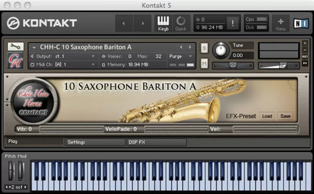Play Page de Chris Hein Horns Compact