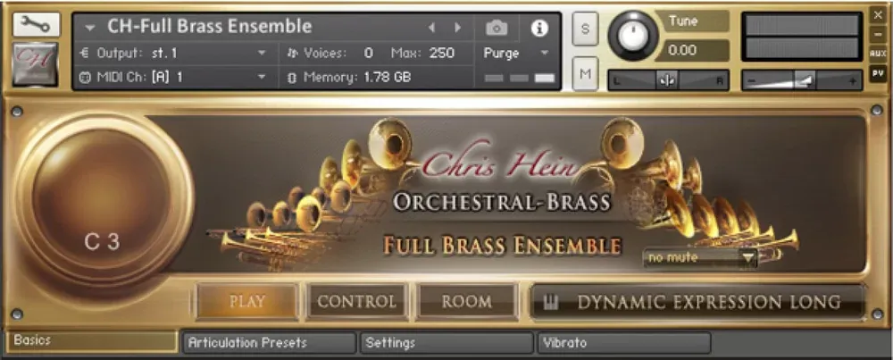 Secciones de brass orquestal