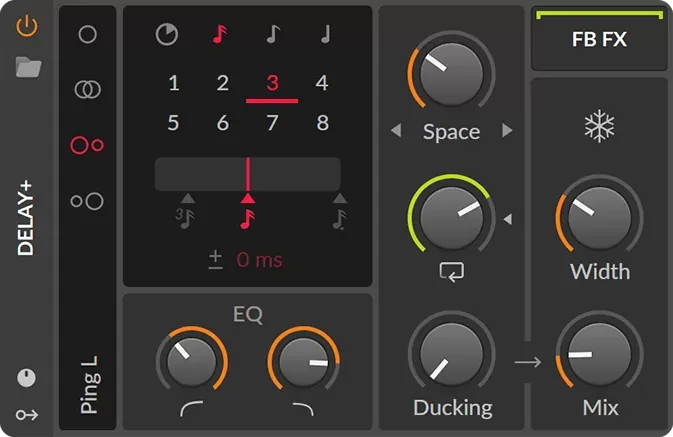 Sistema de modulación de Bitwig Studio