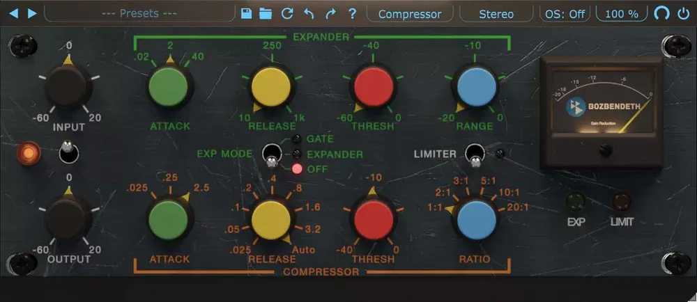 <strong>+10db Compressor y Equaliser 2</strong>