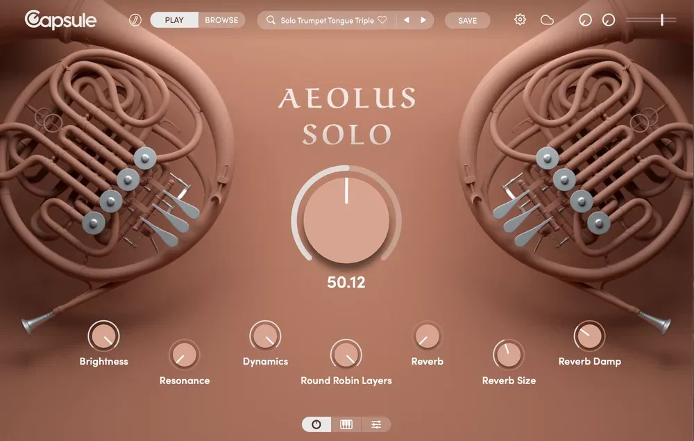 Capsule Audio Aeolus Solo – Instrumento Virtual de Bronces Solistas