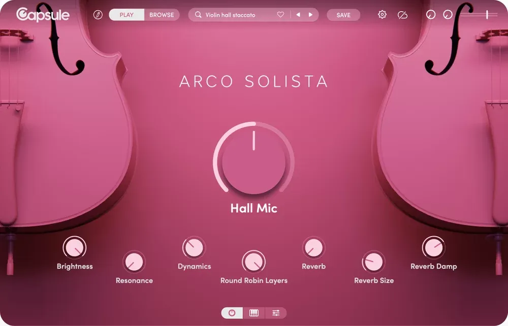 Capsule Audio Arco Solista – Instrumento Virtual de Violín y Cello Solistas