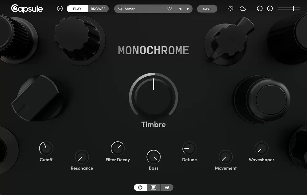 Capsule Audio Monochrome – Sintetizador Virtual Monofónico