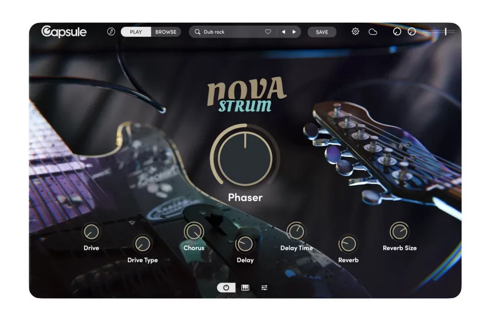 Capsule Audio Nova Strum – Instrumento Virtual de Guitarra