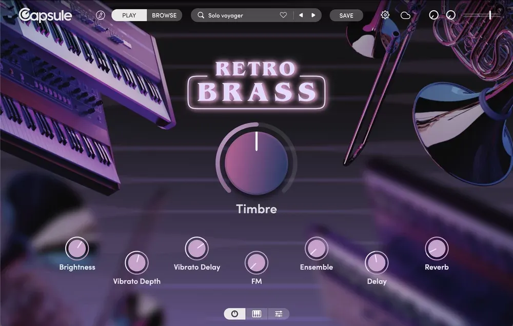 Capsule Audio Retro Brass – Librería de Bronces Sintéticos Retro