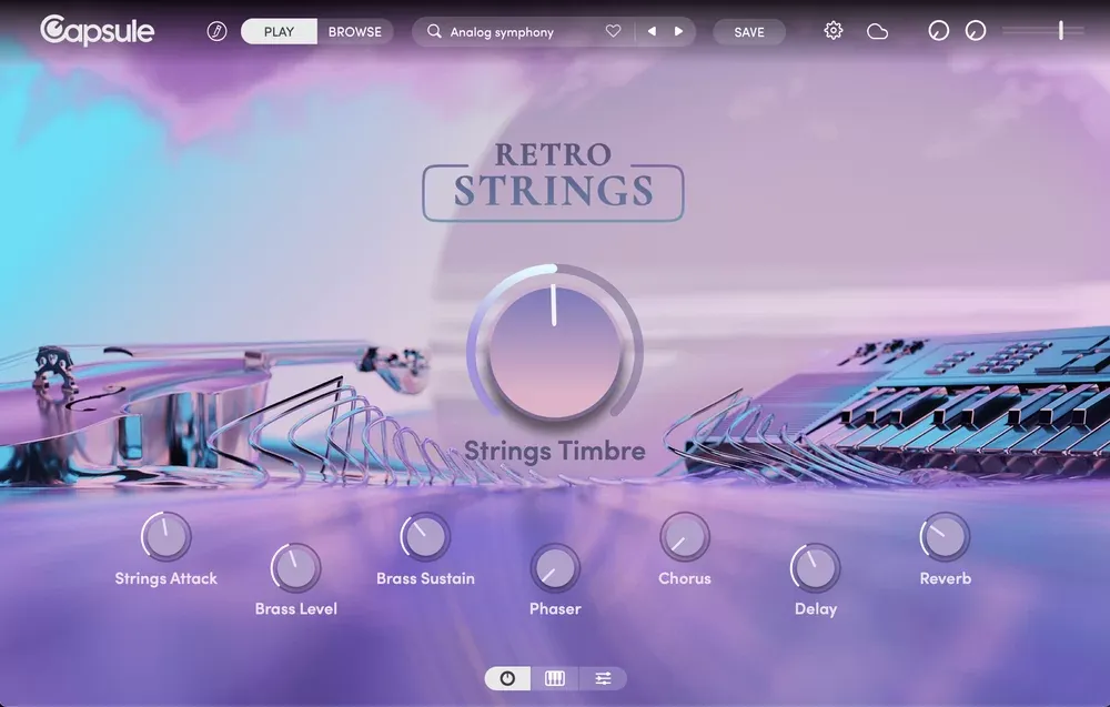 Capsule Audio Retro Strings – Librería de Cuerdas Sintéticas Vintage