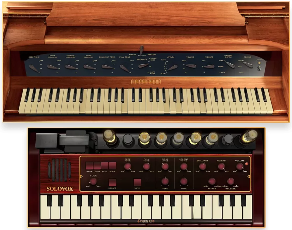 Novachord y Solovox virtuales de Cherry Audio en un solo paquete