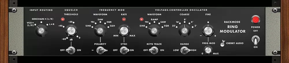 Módulo Rackmode Ring Modulator de Cherry Audio