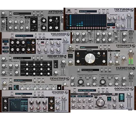 D16 Group SilverLine Bundle – Bundle de Efectos de Modulación, Distorsión y Delay