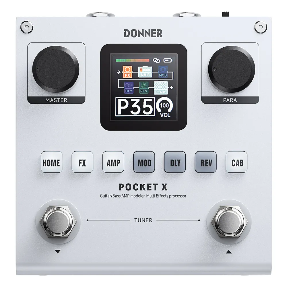 Donner PocketX pedal multiefecto