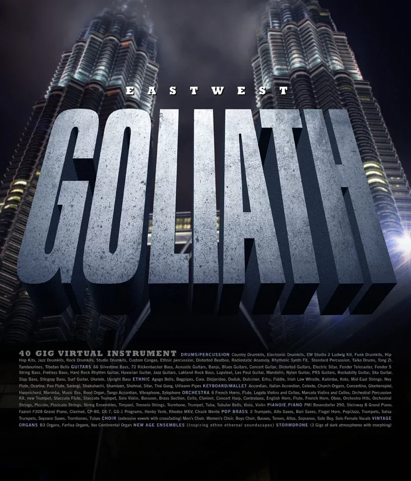 EastWest GOLIATH – Estacion de Produccion Virtual all-in-one