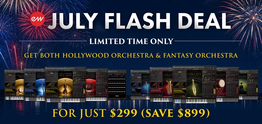 EastWest Hollywood Orchestra + Hollywood Fantasy Orchestra Bundle – Bundle de Orquesta Virtual