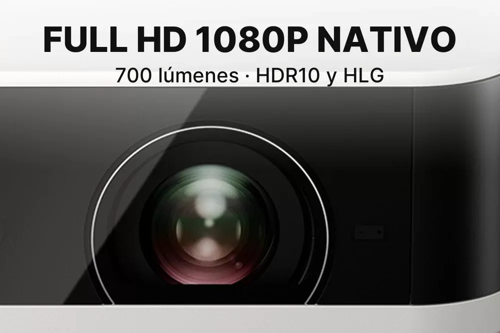 Lente del Epson EF-61, Full HD 1080p nativo con 700 lúmenes