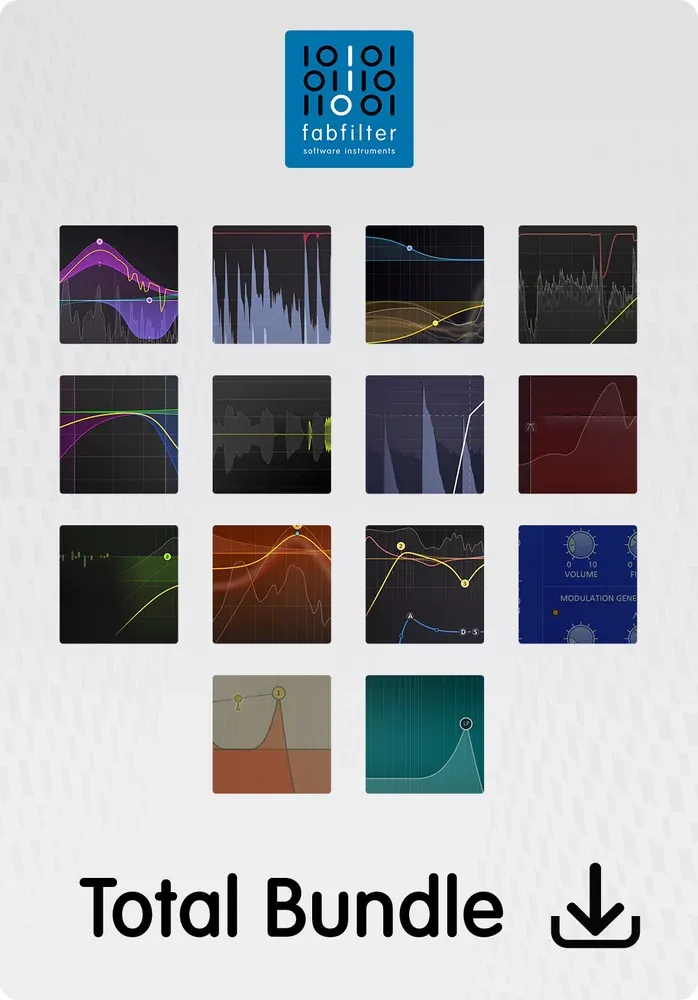 FabFilter Total Bundle – Bundle Completo de Mezcla y Mastering
