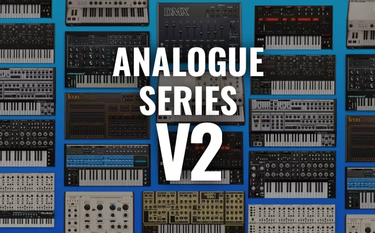 Colección de sintetizadores virtuales del bundle GForce Analogue Series V2