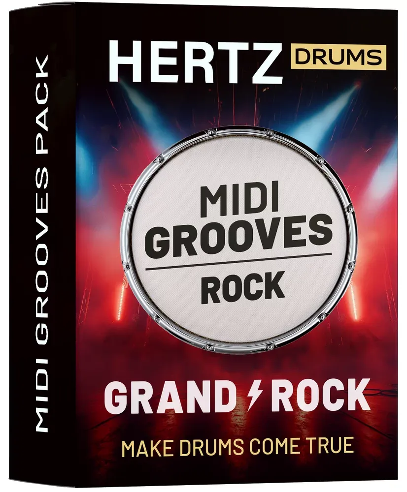 Hertz Grand Rock MIDI Grooves – Grooves MIDI de Batería
