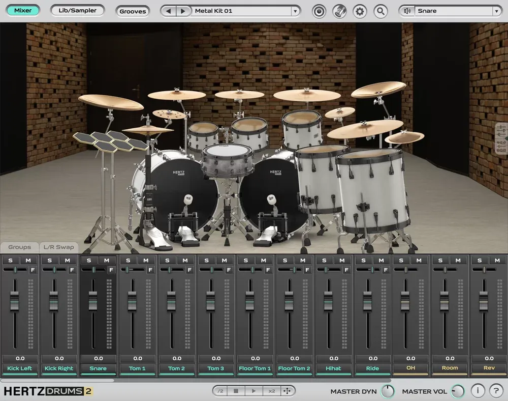 Hertz Metal Unlimited Raw Pack – Pack de Batería