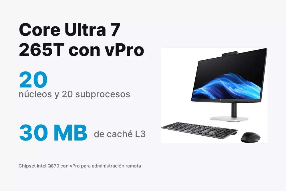 HP ProStudio 4 AI con Core Ultra 7 265T y vPro
